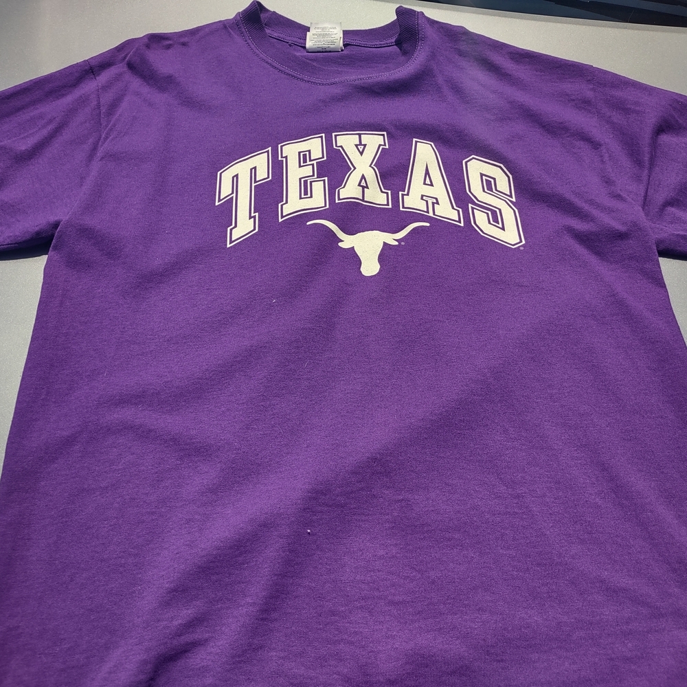 Purple Texas Short Sleeve Tee Lg